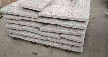 拉萨芝麻白蘑菇石，自然面