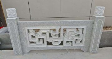 拉萨芝麻白河道栏杆 桥栏杆