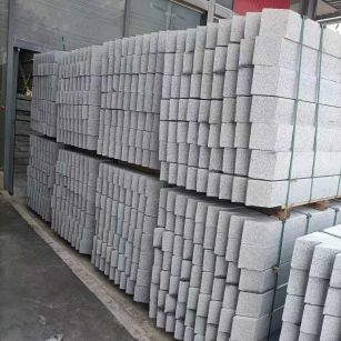 拉萨芝麻白树围石 树池