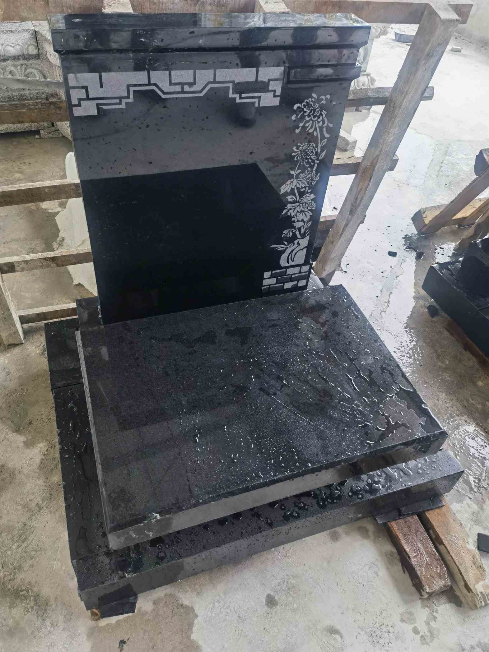 拉萨花岗岩墓碑石 墓碑 套墓